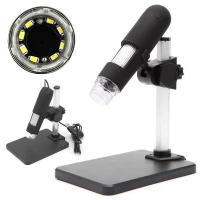 Verk 09096 USB Digitální mikroskop 8 LED, SMD 800x ZOOM
