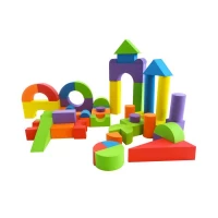 Fun Foam Blocks - pěnové kostky 52 Ks