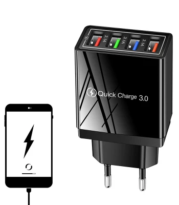 Gordon G35 Rychlonabíječka 4x USB 3.0 Quick Charge černá