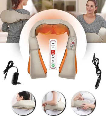 Gordon G424 Masážny golier SHIATSU, 24W, béžová