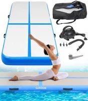 Gordon G277 Airtrack nafukovací žíněnka 400 x 100 x 10 cm + příslušenství černá
