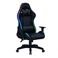 Gordon G400 Herní židle s LED osvětlením RGB, černá
