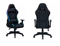 Gordon G400 Herní židle s LED osvětlením RGB, černá