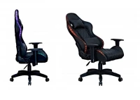 Gordon G400 Herní židle s LED osvětlením RGB, černá