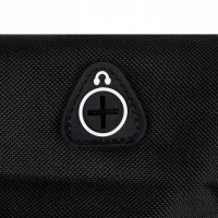 Verk 27137 Chytrý svítící batoh Unisex s USB, 19l, černý