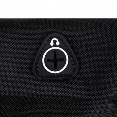 Verk 27137 Chytrý svítící batoh Unisex s USB, 19l, černý