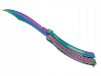 Verk 01892 Nôž motýlik Butterfly Neon ostrý