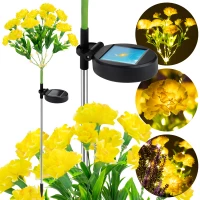 Vergionic 7891 Solární zahradní lampa Flowers, 0,15W, 3000K, IP65