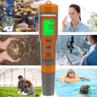 Bigstren 23534 Měřič kvality vody digitální s LCD 4 v 1