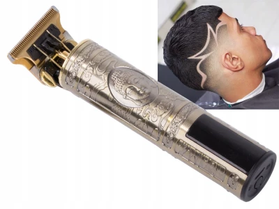 Verk 24459 Zastřihovač vlasů a vousů zlatý 