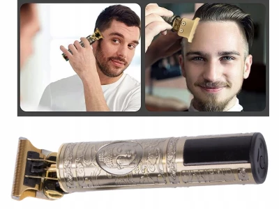 Verk 24459 Zastřihovač vlasů a vousů zlatý 