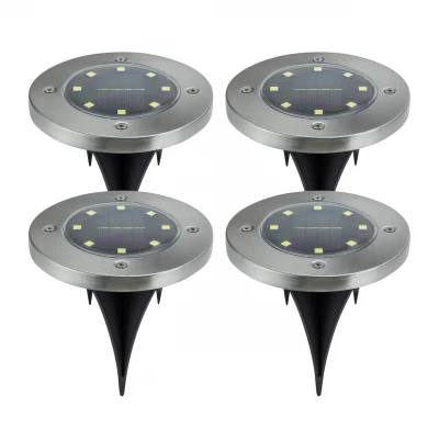 Vergionic 2247 Záhradné solárne svetlo LED do zeme, 4 ks