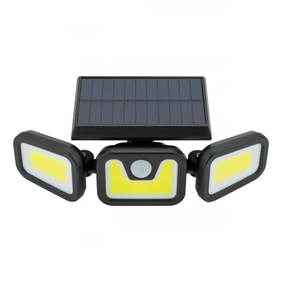 Vergionic 4066 Solárne COB LED osvetlenie s PIR čidlom pohybu a súmraku