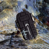 Vergionic 7595 Plazmový vodotěsný USB zapalovač IP44, 220 mAh, černá