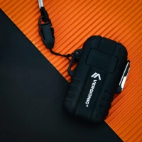 Vergionic 7595 Plazmový vodotěsný USB zapalovač IP44, 220 mAh, černá