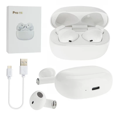 Vergionic 7304 Sluchátka PRO 11S s dokovací stanicí, bílá