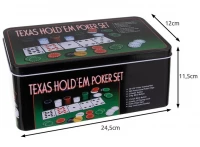 Malatec 23539 Texas Hold’em Poker set 