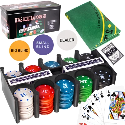 Malatec 23539 Texas Hold’em Poker set 