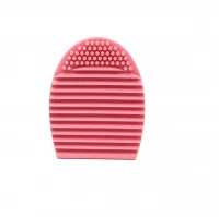 Verk 01831 Silikonový čistič štětců na make-up růžový