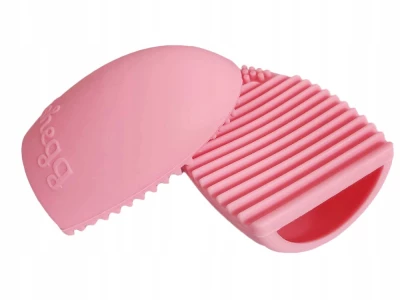 Verk 01831 Silikonový čistič štětců na make-up růžový