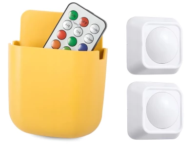 Verk 12271 Svítidlo LED RGB s dálkovým ovládáním 2 ks bílé