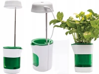 Verk 12319 Lampa pro pěstování rostlin 6 LED, 4 UV samozavlažovací květináč 