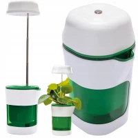 Verk 12319 Lampa pro pěstování rostlin 6 LED, 4 UV samozavlažovací květináč 