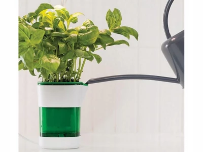 Verk 12319 Lampa pro pěstování rostlin 6 LED, 4 UV samozavlažovací květináč 