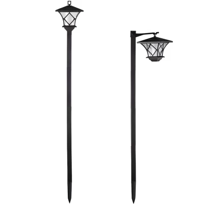 Gardlov 23548 Zahradní solární LED lampa do země 55 - 157 cm, IP44, 600 mAh