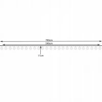 Gardlov 23865 Solární dekorační řetěz girlanda 7 m, 2 V 100 mAh, IP44