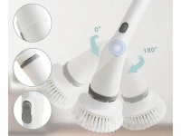 Verk 27032 Elektrický čistící rotační kartáč, teleskopický 6 v 1 bílý