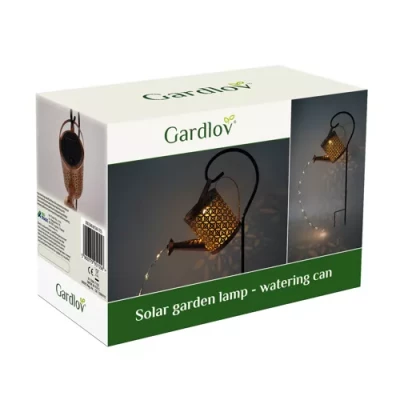 Gardlov 23846 Záhradné solárne osvetlenie kanva. 60 LED