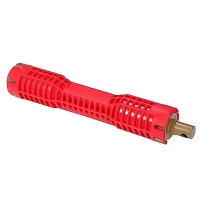 Verk 11333 Klíč pro instalaci baterií a dřezů 8 v 1 červený