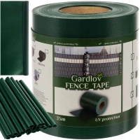 Gardlov 23706 Plotová tieniaca fólia 19 cm x 35 m, 630g/m2, zelená