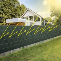 Gardlov 23706 Plotová tieniaca fólia 19 cm x 35 m, 630g/m2, zelená