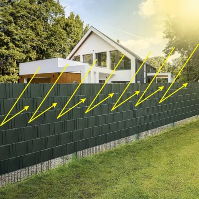 Gardlov 23706 Plotová tieniaca fólia 19 cm x 35 m, 630g/m2, zelená