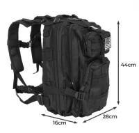 Trizand 23089 Vojenský batoh 26 l, černá