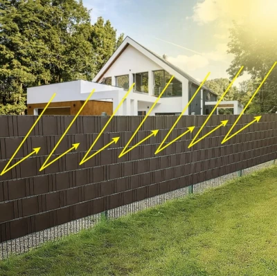 Gardlov 23702 Plotová tieniaca fólia 19 cm x 35 m, 450g/m2, hnedá