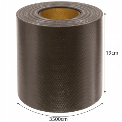 Gardlov 23702 Plotová tieniaca fólia 19 cm x 35 m, 450g/m2, hnedá
