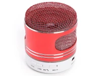 Verk 06198 LED Mini Bluetooth reproduktor, 3 W, červená
