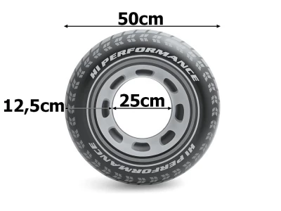 Verk 14435 Nafukovacie koleso pneumatika, 50 cm