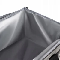 Trizand 23842 Termotaška s chladiacou vložkou na pláž, piknik, 20 l, sivá