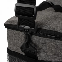 Trizand 23842 Termotaška s chladiacou vložkou na pláž, piknik, 20 l, sivá