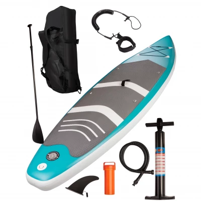 KIK KX4025 Paddleboard SUP s příslušenstvím 320 cm modro-šedý