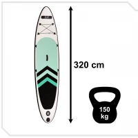 KIK KX4015 Paddleboard SUP s příslušenstvím 320 cm, 150 kg