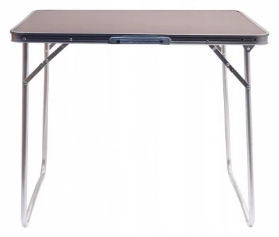 Verk 14468 Turistický stôl - skladací 80 x 60 x 70 cm hnedý