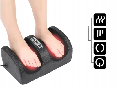 Verk 24439 Masážní elektrický přístroj na nohy Shiatsu černý
