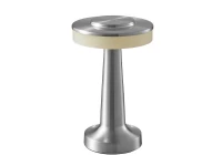 Verk 12309 LED Stolní lampa dotyková, 3 W, 1500mAh stříbrná