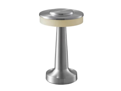 Verk 12309 LED Stolní lampa dotyková, 3 W, 1500mAh stříbrná