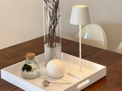 Verk 12314 Dotyková LED lampa, 1500mAh baterie, 3W bílá